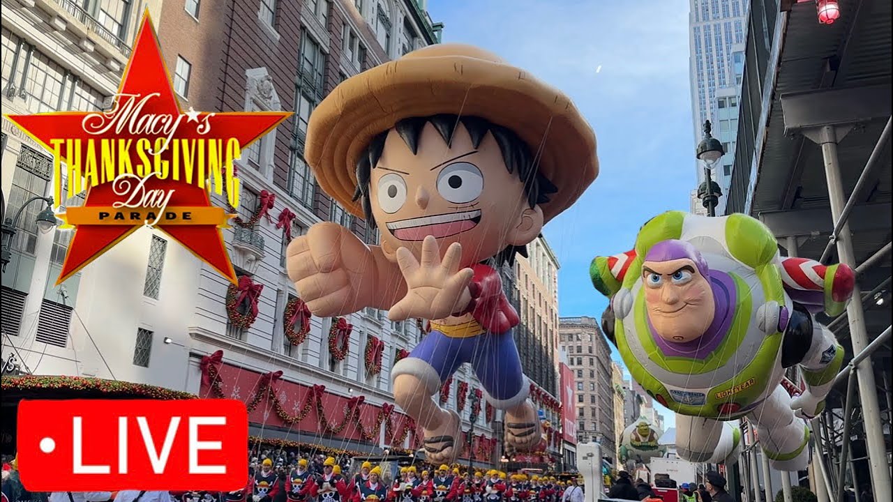 Macy’s Thanksgiving Day Parade FRONT ROW 2025 @ Macy’s Herald Square (balloons, floats, celebrities)