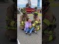 Firefighters_Rescue_Riders_Hanging_Upside_Down_#shorts #shortsfeed
