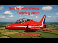 Red Arrows afternoon Winter Training 27 November 2025 #redarrows #rafwaddington #raf #airforce #uk