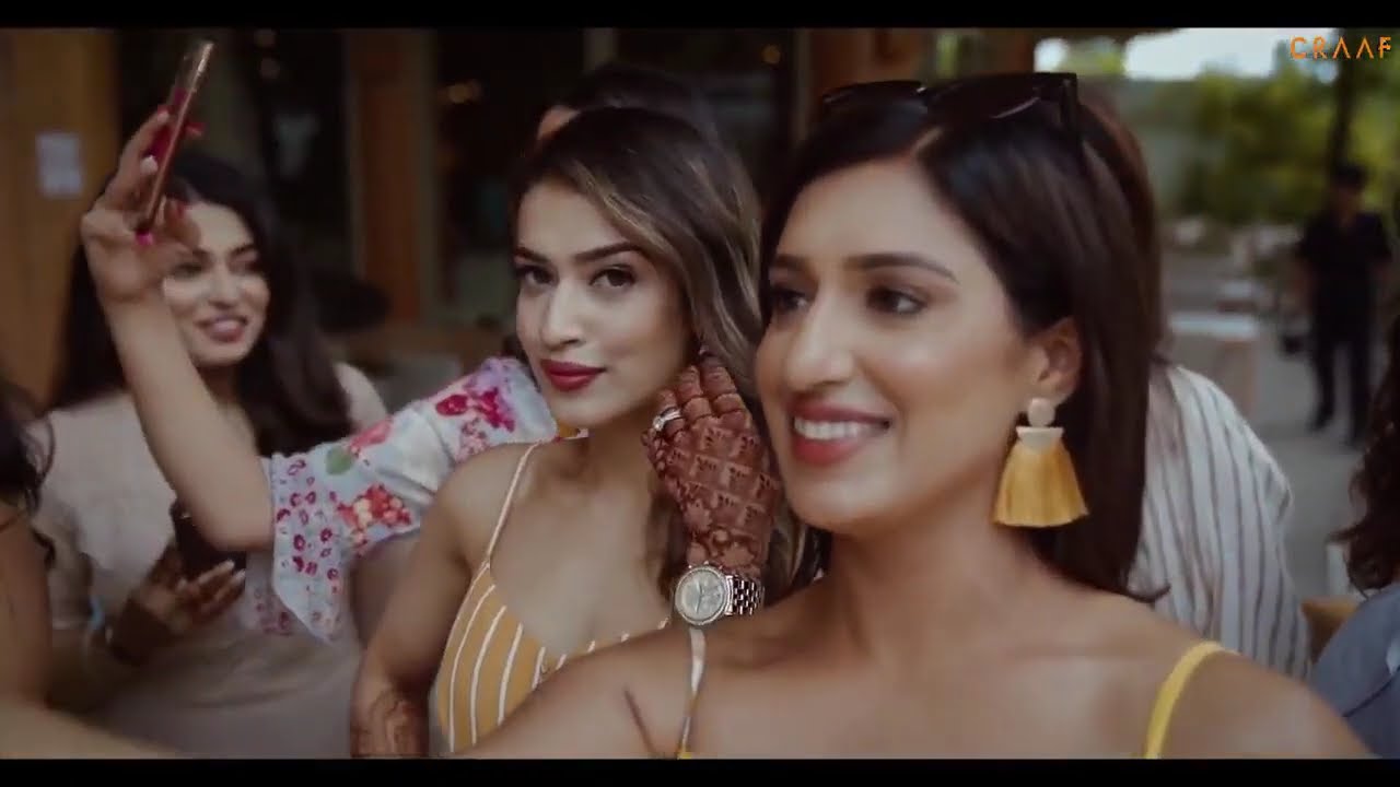 Punjabi  wedding welcome party 