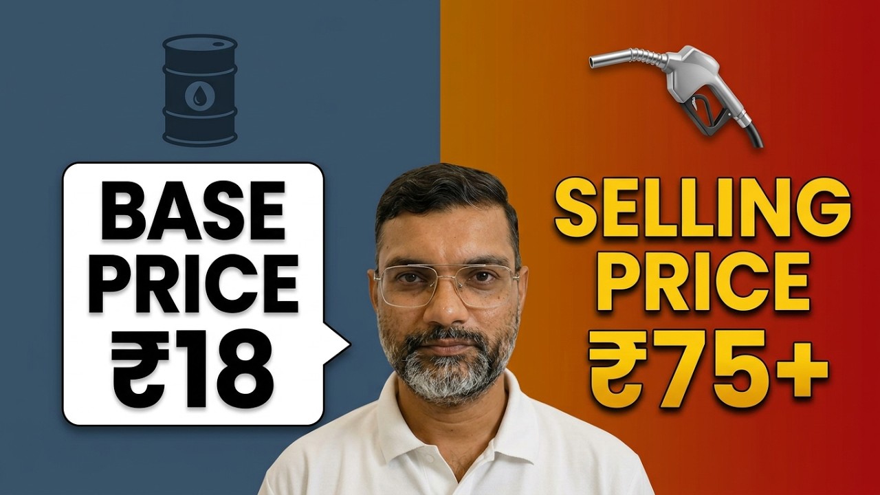 Why PETROL Price So HIGH in India | Truth Behind PETROL, DIESEL Prices ...