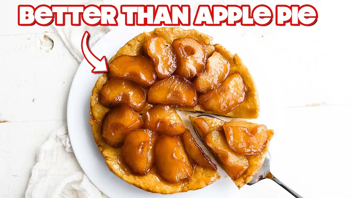 I was BLOWN AWAY by this Apple Tarte Tatin