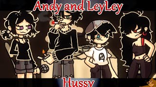 Friday Night Funkin' with Andy and LeyLey (TCOAAL x FNF Mod) - Ashley vs GF | Hussy