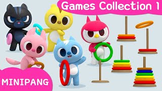 Learn colors with MINIPANG | 🕹️Games Collection1 | MINIPANG TV 3D Play