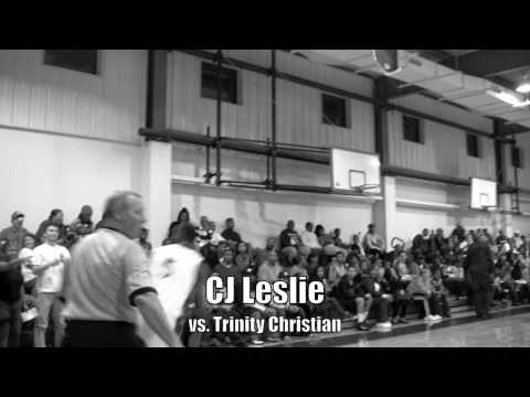 CJ Leslie Dominates Trinity Christian