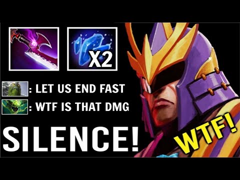 MID Silencer is Scary in Late Game! Crazy 3 Hits Delete All +118 Int Stole Epic Comeback Dota 2