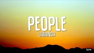 Libianca - People (LYRICS VIDEO)