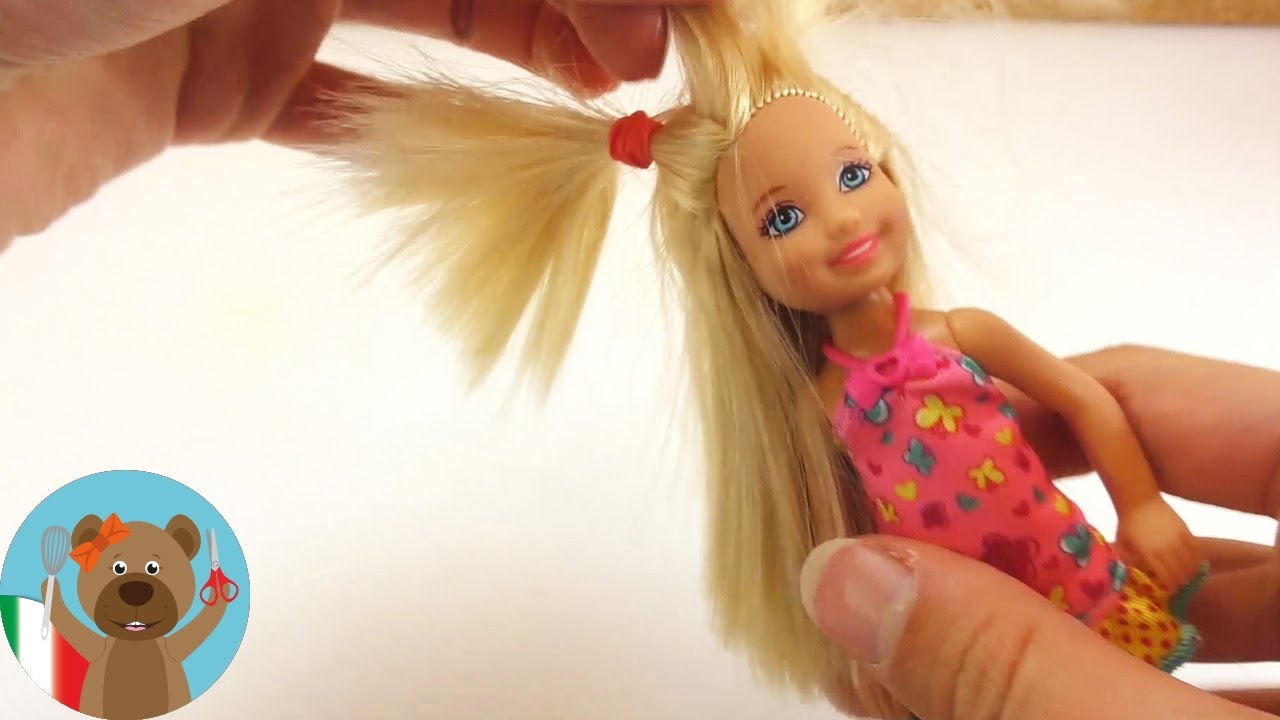 bambola acconciature capelli