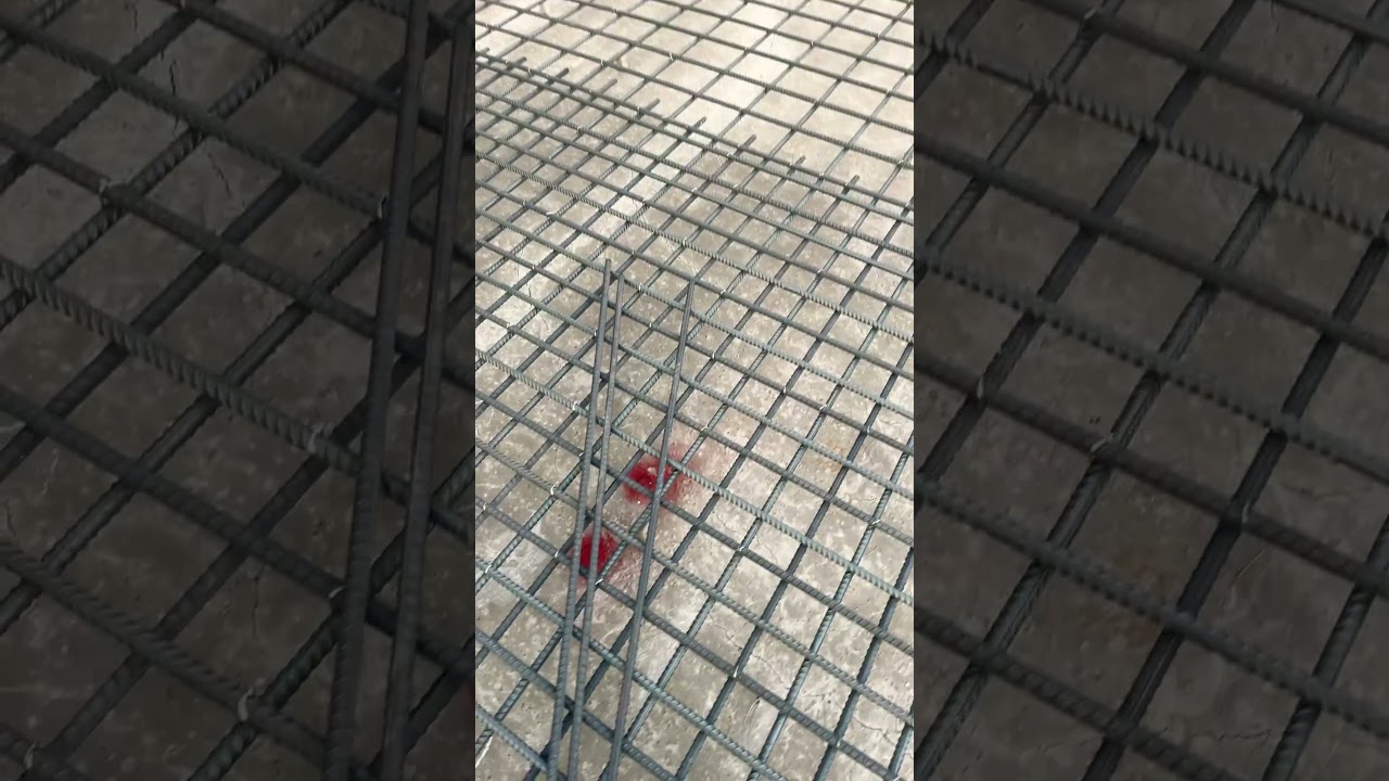 Rebar mesh alignment