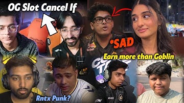 Krafton Restrict OG 💔 Joker Earning OMG📈Aaru Reject Jonathan 🌎 Scout Leak PUNK RNTX 🥶 Payal Sad 😢VLT