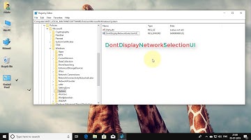 How To Disable the Network Icon on the Login Screen in Windows 10