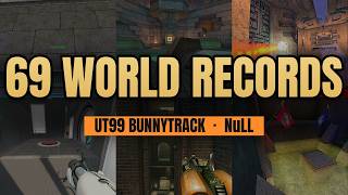 UT99 Bunnytrack Null top 69 maps World records