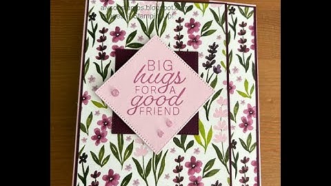 Asymmetrical Gate Fold Stamping Tutorial Technique Tuesday