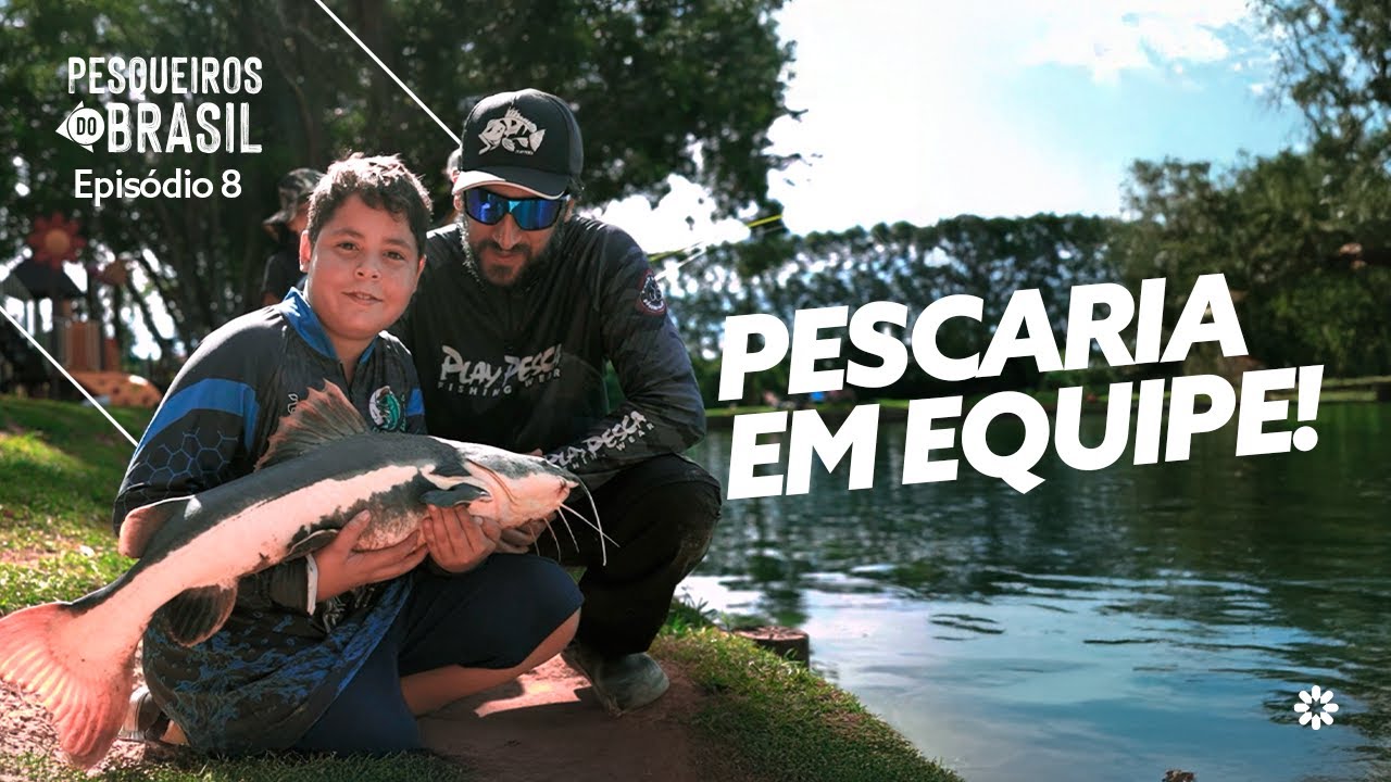 Pesqueiro inédito! Surpreendeu na variedade e nos gigantes