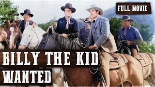 BILLY THE KID WANTED | Buster Crabbe | Full Western Movie | English | Wild West | Free Movie