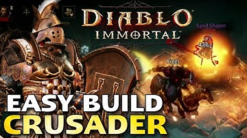 BEST Crusader Build Showcase (Top 100) - Challenge Rifts Gameplay | Diablo Immortal
