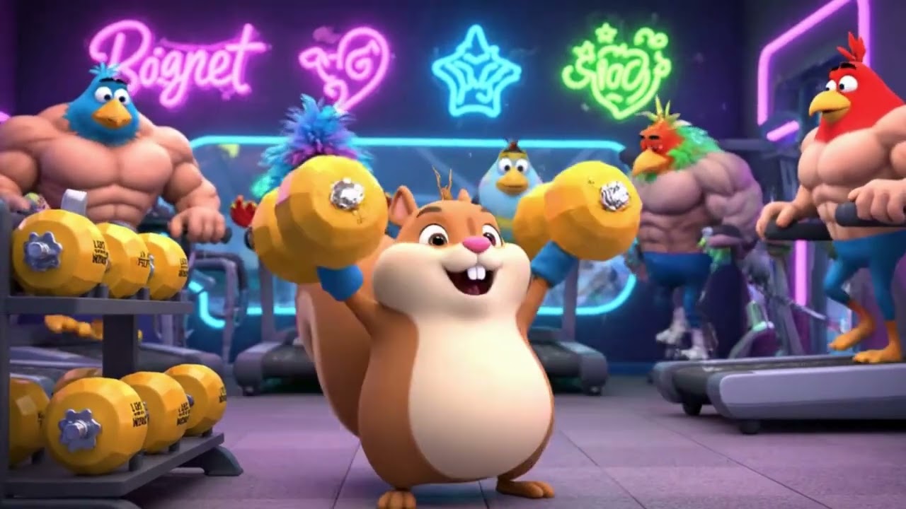 Hilarious Jungle Bear Gets KO'd by Falling Coconut! 😂 Epic Fail with Snoring Shenanigans