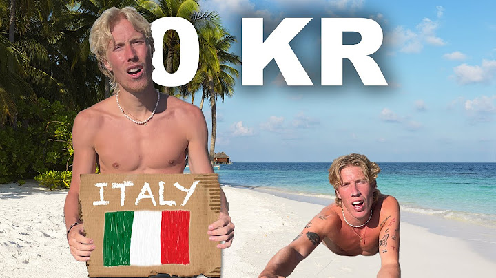 VEM TAR SIG FÖRST HEM FRÅN EN Ö I ITALIEN MED 0 KR?
