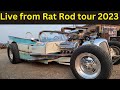 LIVE Burnouts form the half way show on the 2023 RAT ROD TOUR