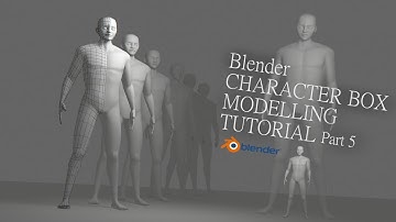 Blender Tutorial - Human Body Modelling for Animation - Part 5