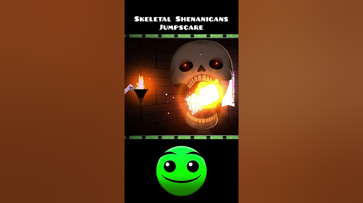 Skeletal Shenanigans Jumpscare in GD 🤯 #geometrydash #trending #skeleton  #gd #deluxe12 #memes #game