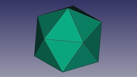 FREECAD #70 - ICOSAHEDRON