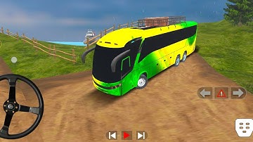 Coach Bus Simulator India Off Road Driving Bus Game Simulator Bablu Gamer Gameplay Video Part 603