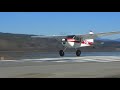 Cessna 185 Landing at Fort Langley