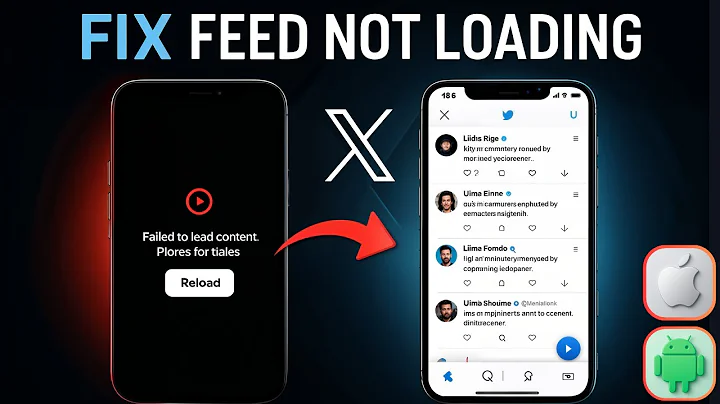 Fix X (Twitter) Feed Not Loading or Blank Screen Problem | Failed to Load Content Error 2025