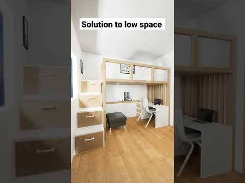 Video: Hvordan et soveværelse i loftstil er designet