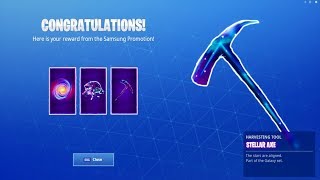 New Galaxy Bundle Set New Galactic Disc Backbling On Every Skin Fortnite Battle Royale