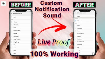 How to add custom notification sounds in any Android Device - The Proper Way !