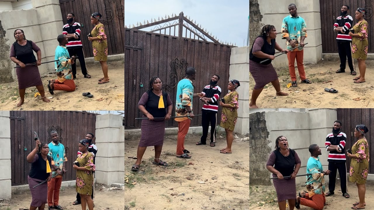 Shocking moment as a lady slap prophetess glory is now blind after trying to slap the prophetess 