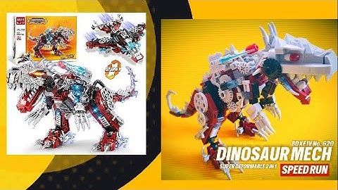 BDXEJV No. 620 Super Deformed Dinosaur Mech 2 in 1 (Speed Run)