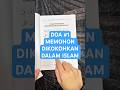 doa memohon dikokohkan dalam islam #bukudoa #randomify #belajar #education #bukudoa