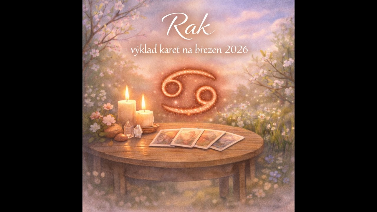 ✨Březen 2026 – měsíční výklad karet pro znamení RAK♋ (práce • vztahy • energie měsíce)