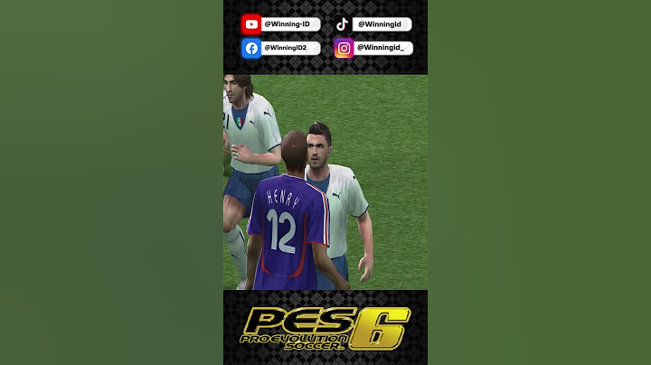 Pro Evolution Soccer 6 Red Card #pes6 #WinningEleven #ps2 #playstation2 #shorts
