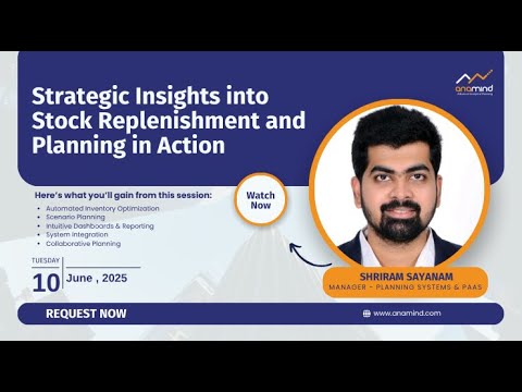 Strategic Insights into Stock Replenishment and Planning