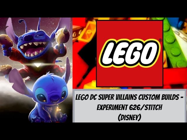 LEGO DC Super Villains Custom Builds - Experiment 626: Stitch (Disney) 