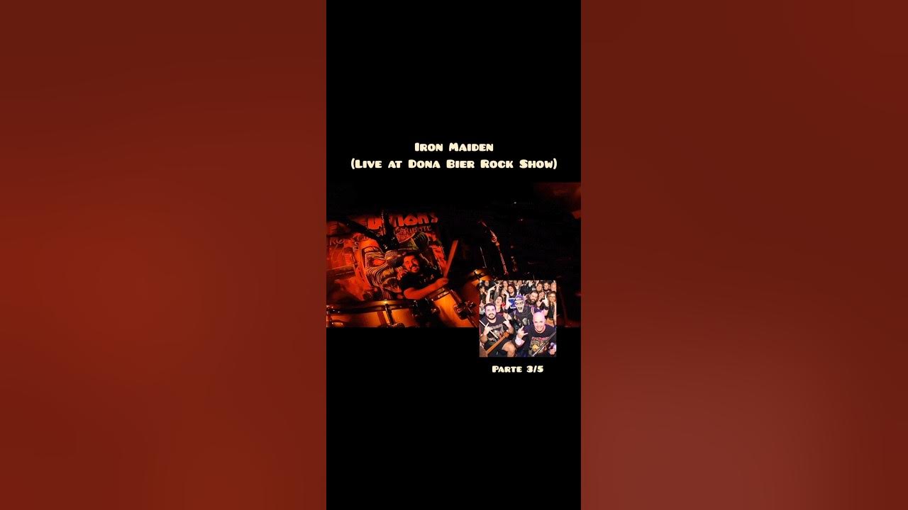 (3/5) #IronMaiden (Live at Dona Bier Rock Show) π€π₯ (Lucas Galhardi o drums) (3/5) #IronMaiden (Live at Dona Bier Rock Show) π€π₯ (Lucas Galhardi o drums)