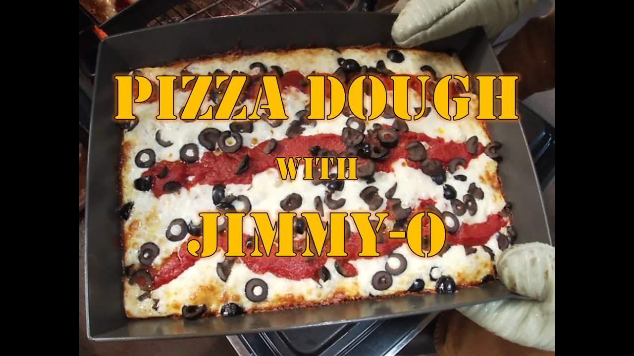 Detroit style pizza dough with high water content YouTube
