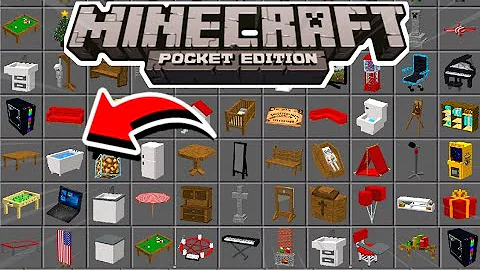 Qual é o mod do Minecraft que tem móveis?