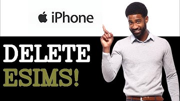How To Delete All eSIMS On Iphone 2025
