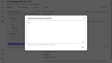 How to create Single Theme Ad Groups (STAGs) in Aori - FULL video