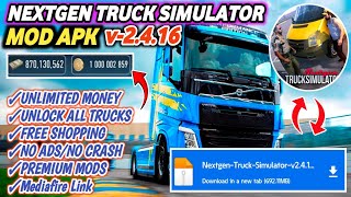 Nextgen Truck Simulator Mod Apk | Unlocked All Trucks | Unlimited Money | Latest Update 2025 Terbaru screenshot 5