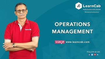 Operations Management | CMA Intermediate | CMA Jagadeshwara Rao | LearnCab