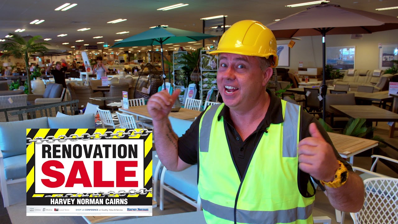 Harvey Norman Cairns Renovation Sale YouTube