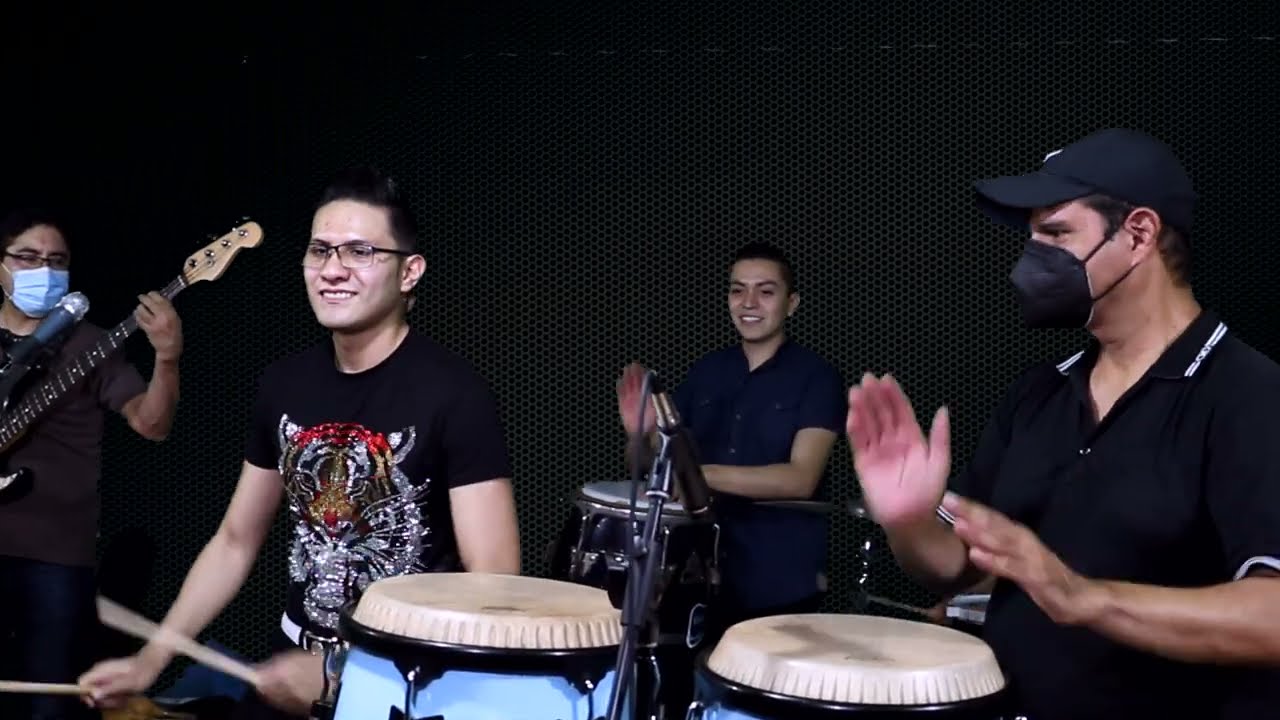 Efrén David -Te seguiré esperando- ensayo con invitado especial, Dayron Pabon en el Tambor Alegre