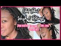 WASH &amp; RETWISTING MY LOCS | MY LIFE STORY