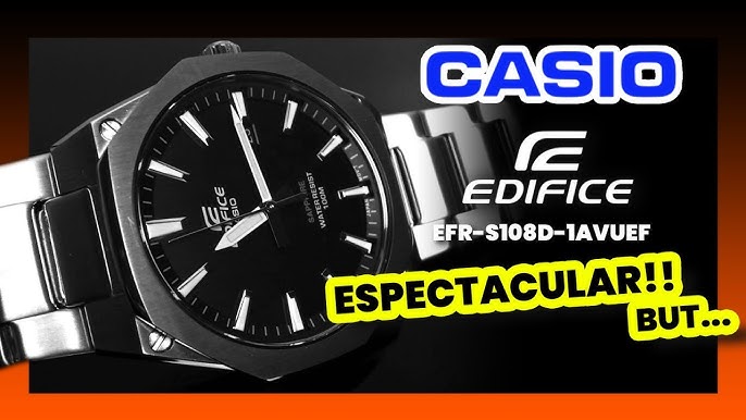 EFR-S108D - Real CasiOak Edifice The YouTube - Casio